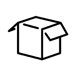 corrugated box icon